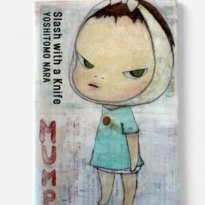 YOSHITOMO NARA Slash with a Knife Art Illustration Book